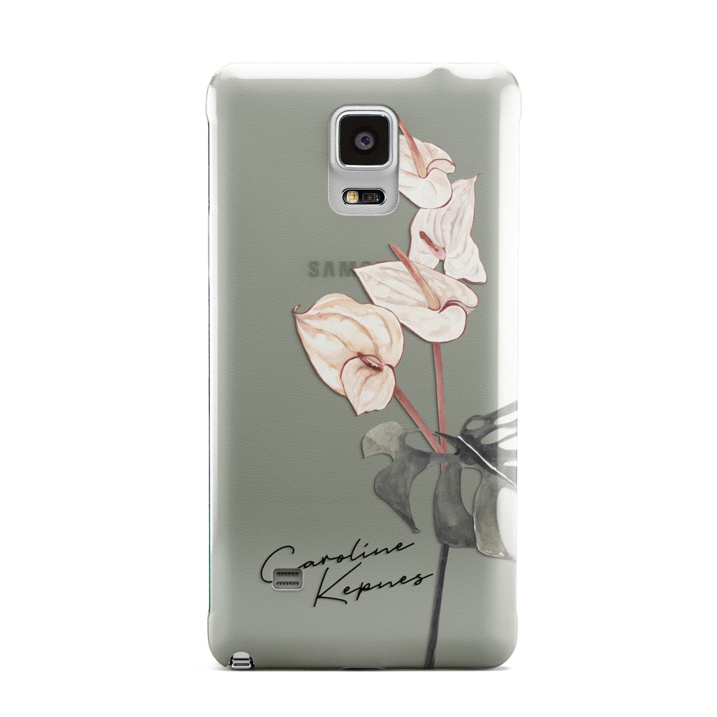 Personalised Tropical Plant Samsung Galaxy Note 4 Case
