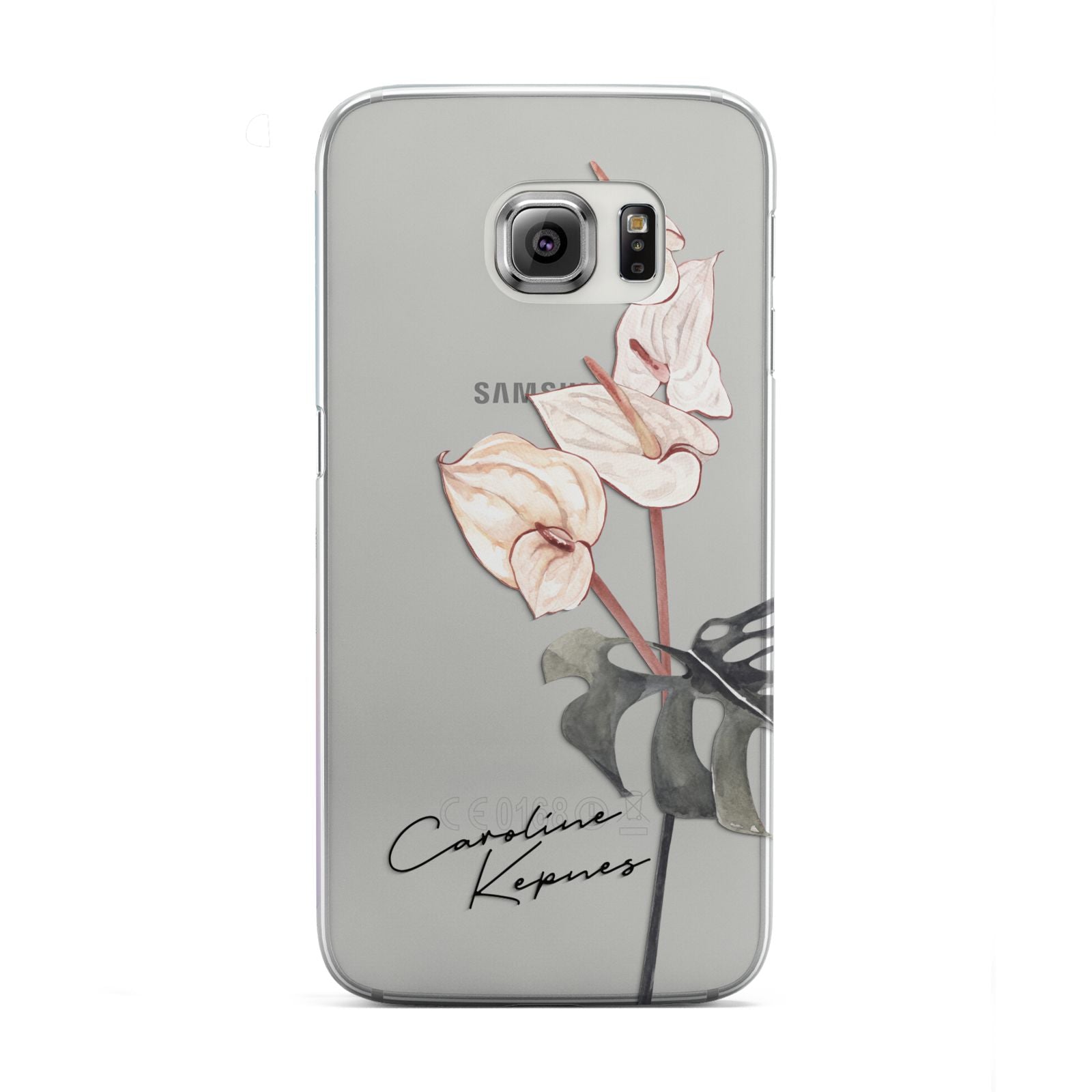 Personalised Tropical Plant Samsung Galaxy S6 Edge Case