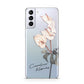 Personalised Tropical Plant Samsung S21 Plus Case