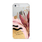 Personalised Tropical Red Leaf Apple iPhone 5 Case