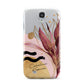 Personalised Tropical Red Leaf Samsung Galaxy S4 Case