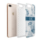 Personalised Tropical Toile Apple iPhone 7 8 Plus 3D Tough Case Expanded View