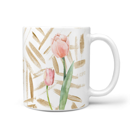 Personalised Tulip 10oz Mug