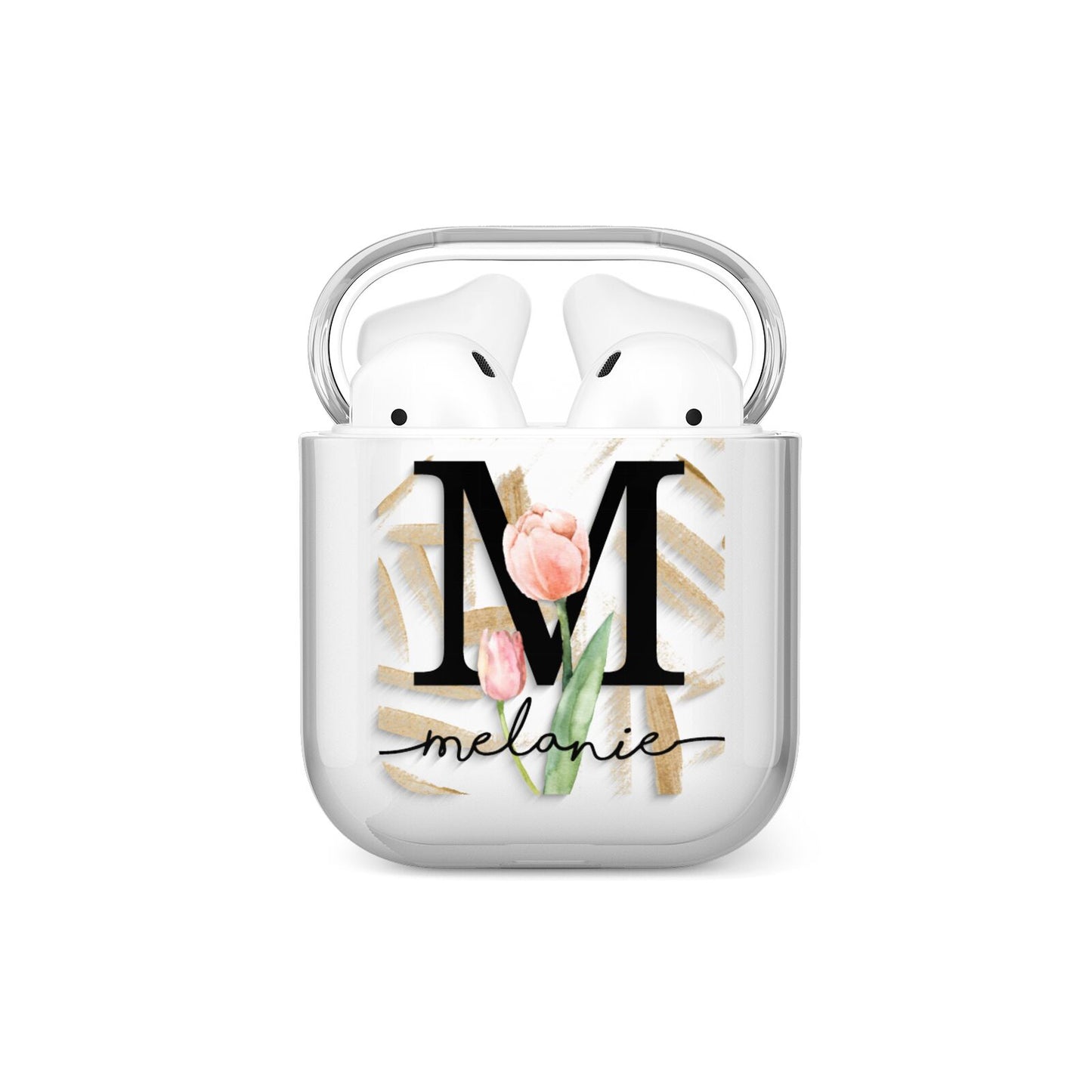 Personalised Tulip AirPods Case