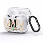 Personalised Tulip AirPods Pro Clear Case Side Image