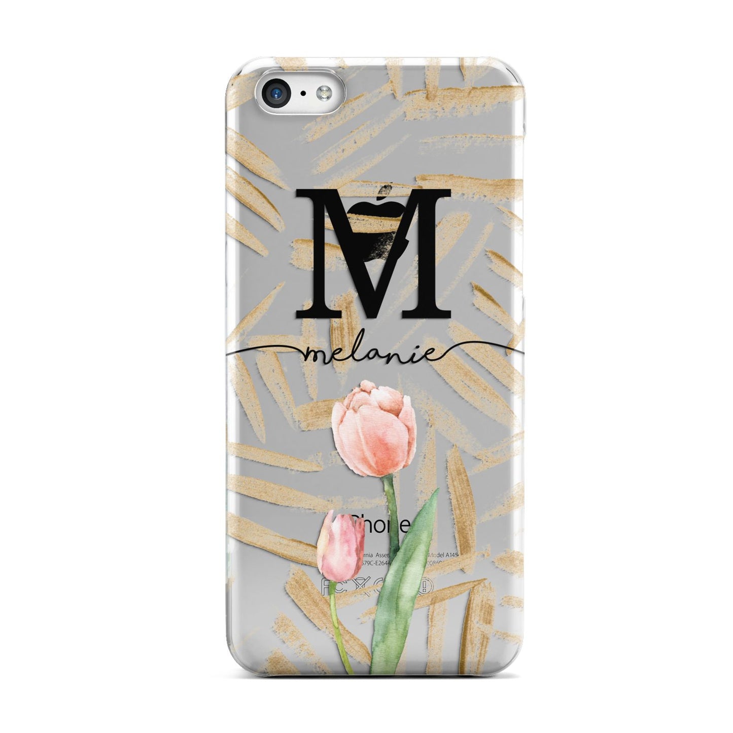 Personalised Tulip Apple iPhone 5c Case