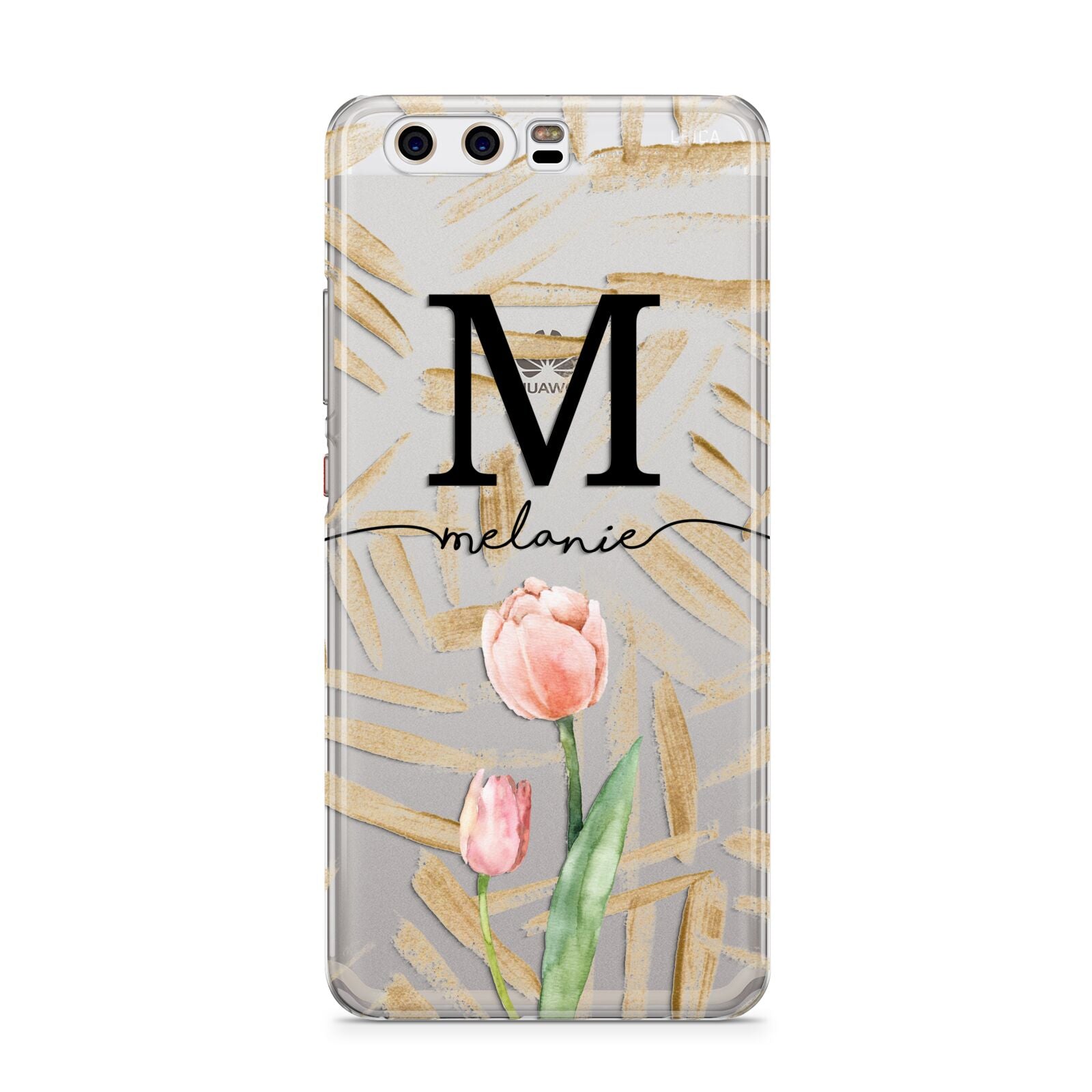 Personalised Tulip Huawei P10 Phone Case