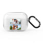 Personalised Two Photos Collage AirPods Pro Clear Case