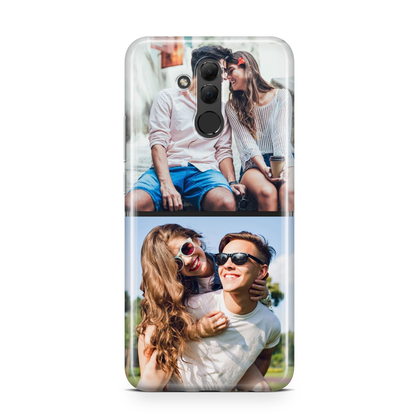 Personalised Two Photos Collage Huawei Mate 20 Lite