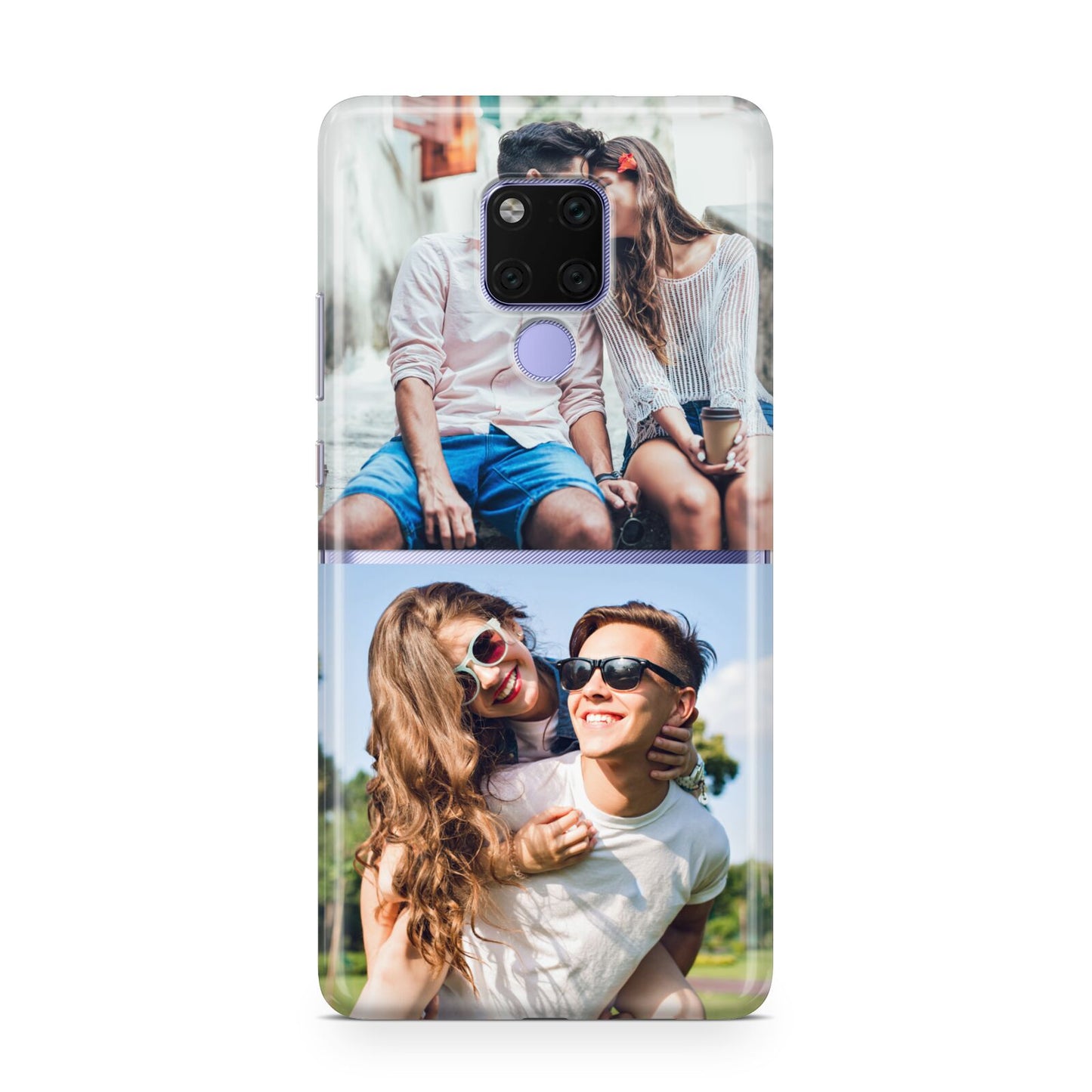 Personalised Two Photos Collage Huawei Mate 20X Phone Case