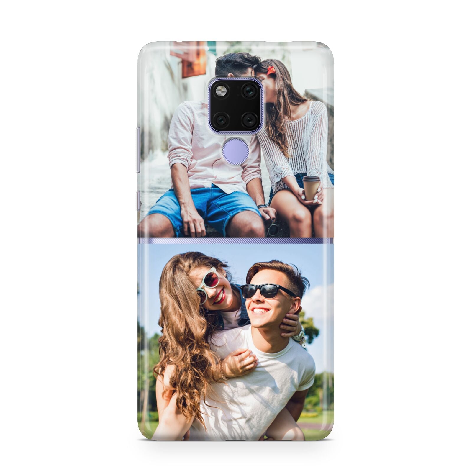 Personalised Two Photos Collage Huawei Mate 20X Phone Case