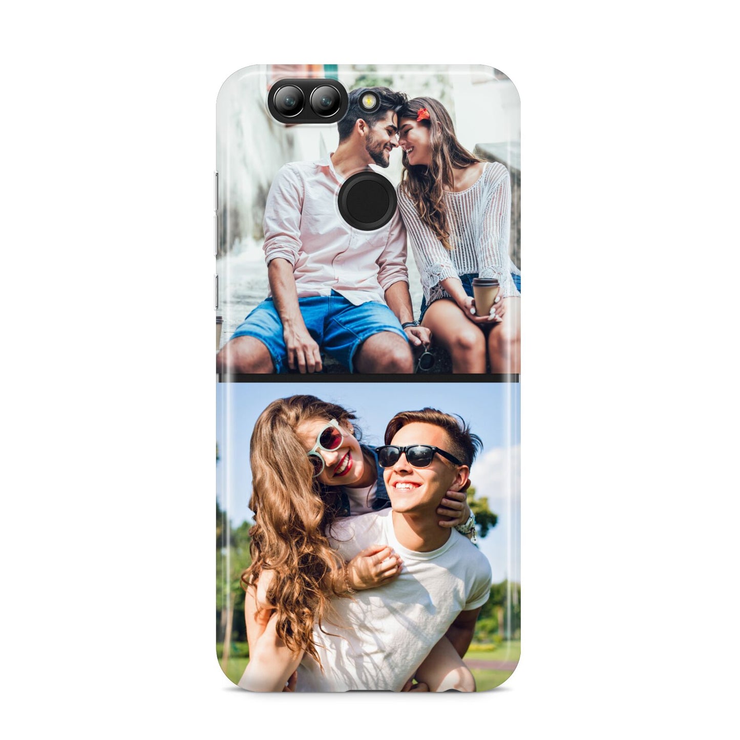 Personalised Two Photos Collage Huawei Nova 2s Phone Case