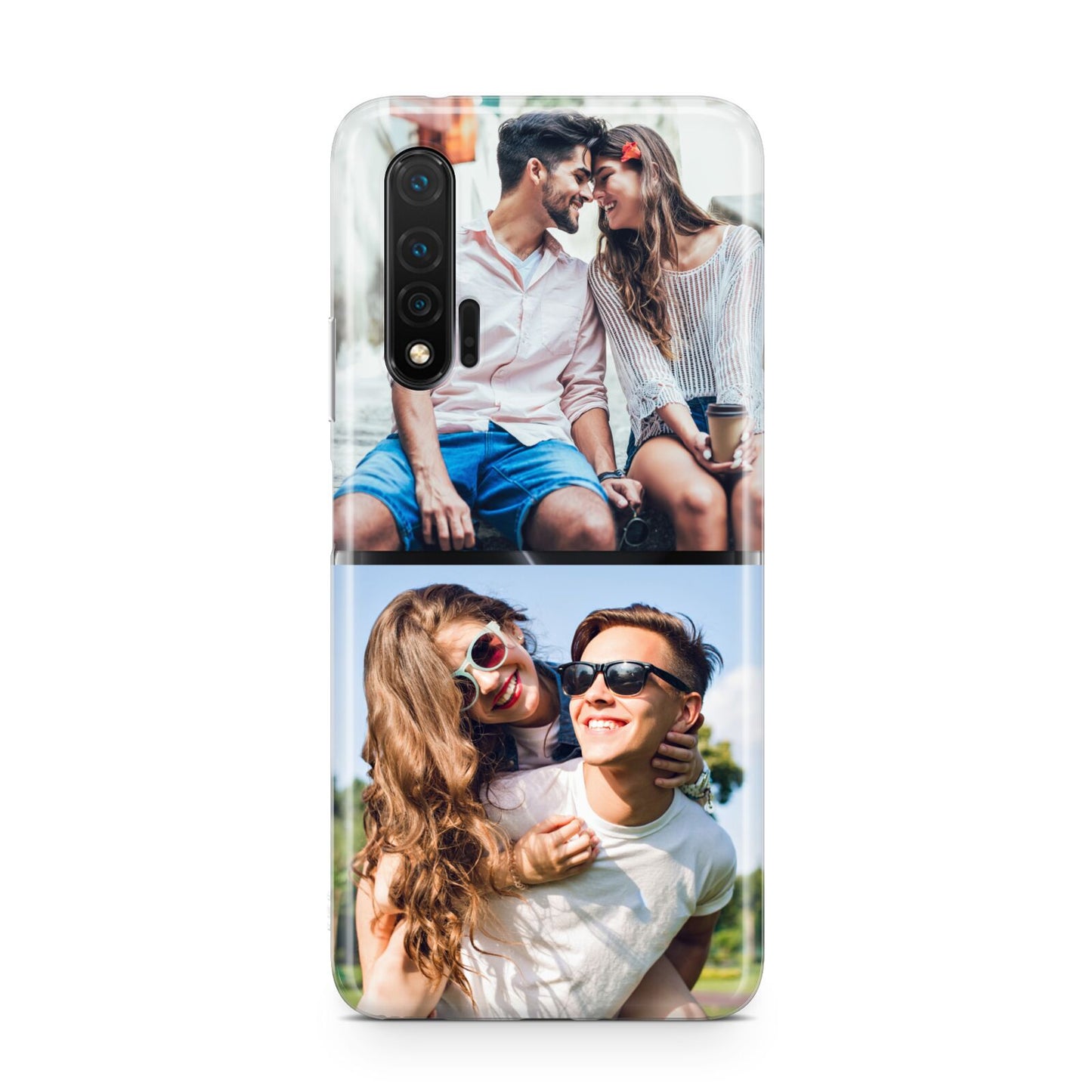 Personalised Two Photos Collage Huawei Nova 6 Phone Case