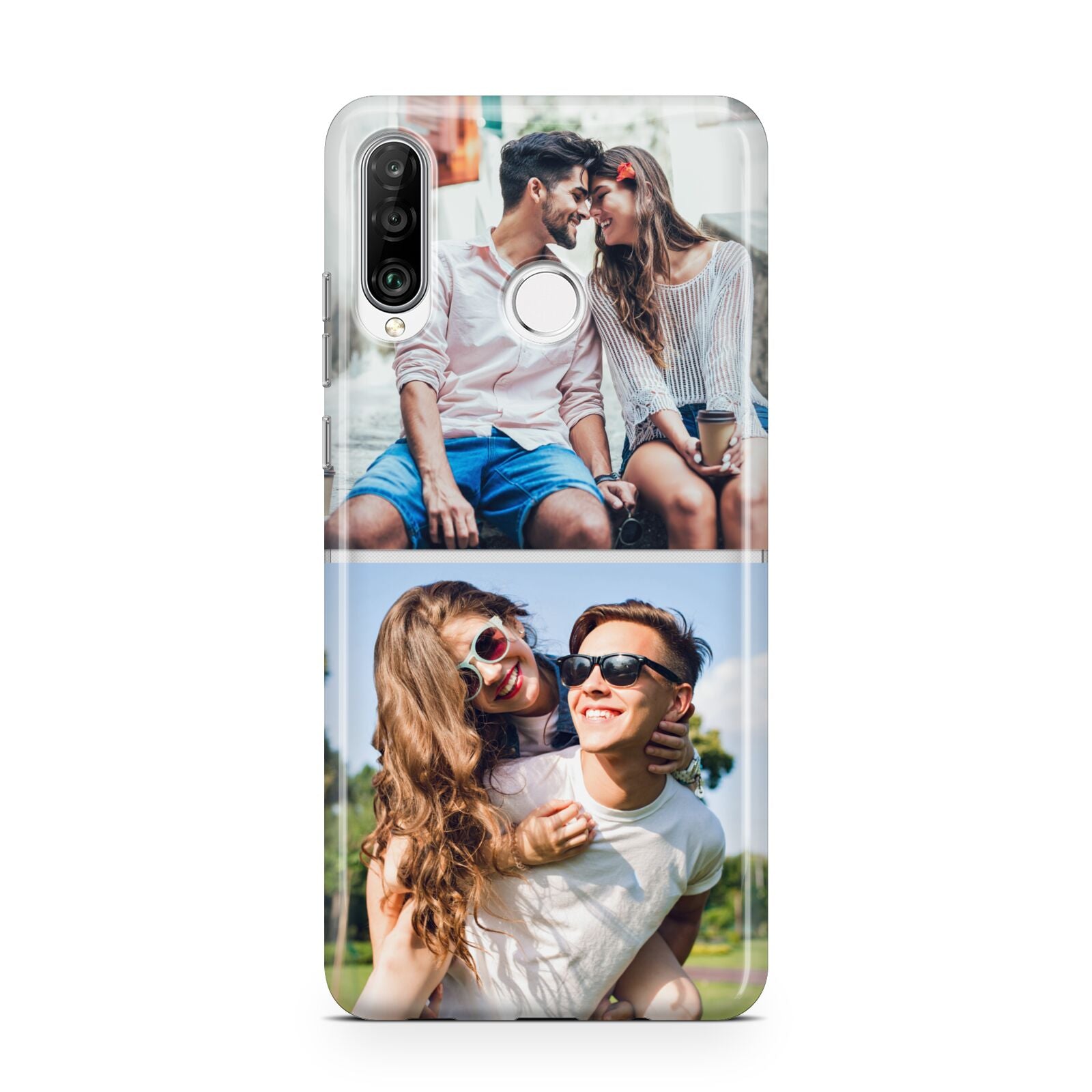 Personalised Two Photos Collage Huawei P30 Lite Phone Case