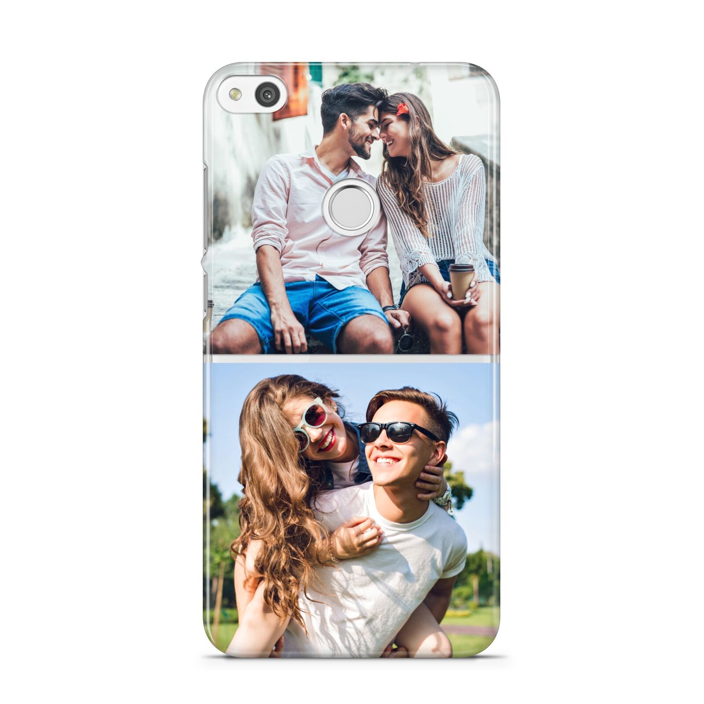 Personalised Two Photos Collage Huawei P8 Lite Case