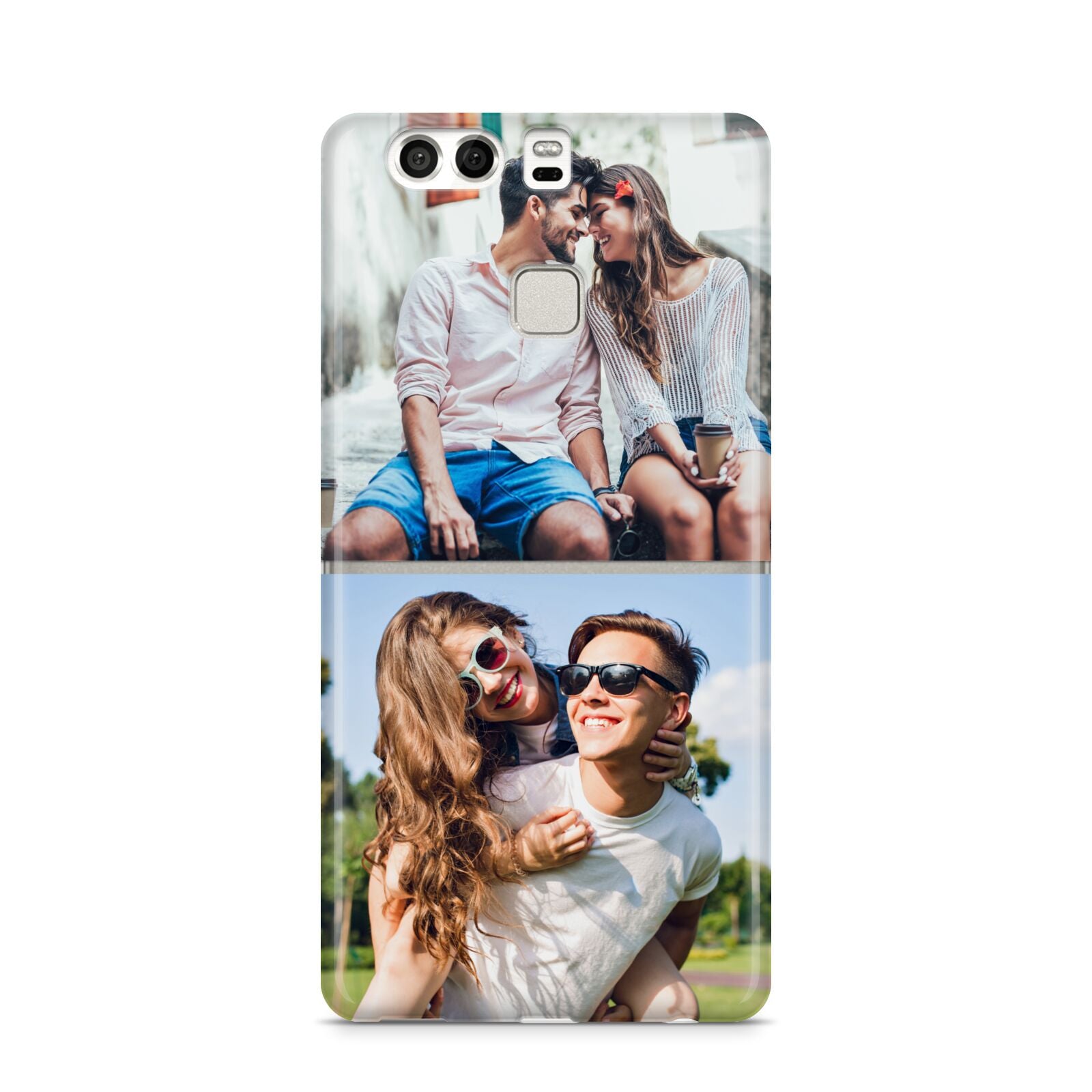 Personalised Two Photos Collage Huawei P9 Case