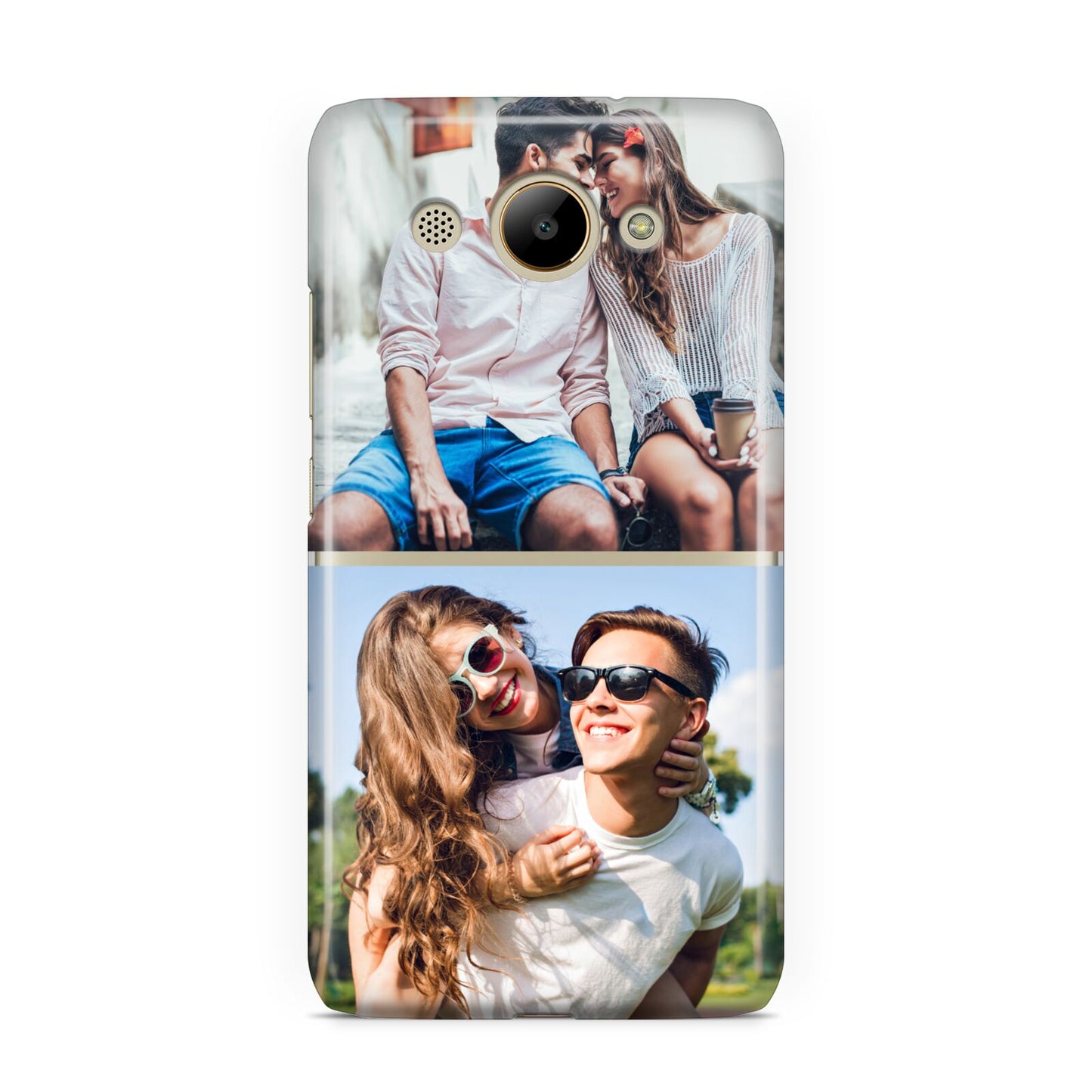 Personalised Two Photos Collage Huawei Y3 2017
