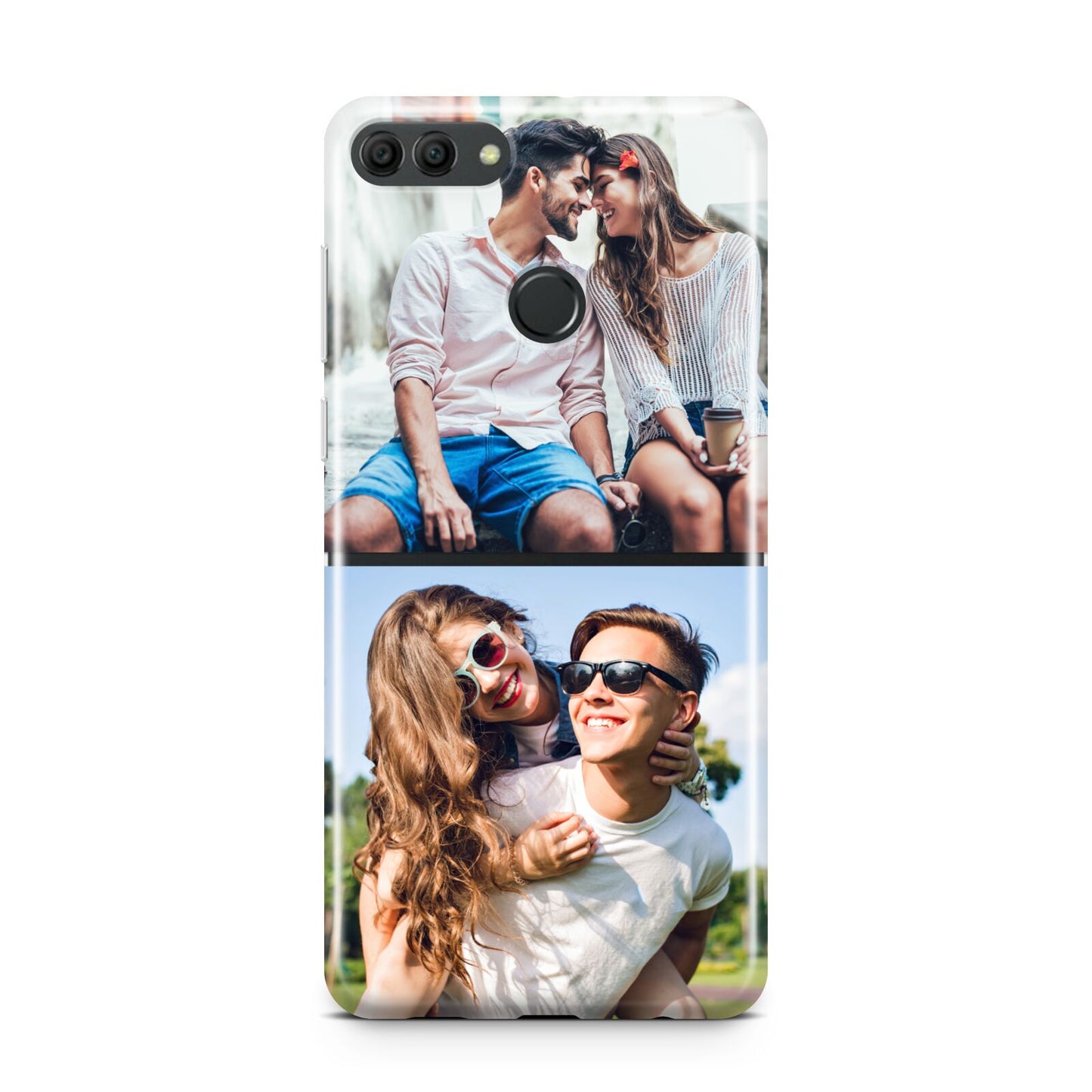 Personalised Two Photos Collage Huawei Y9 2018