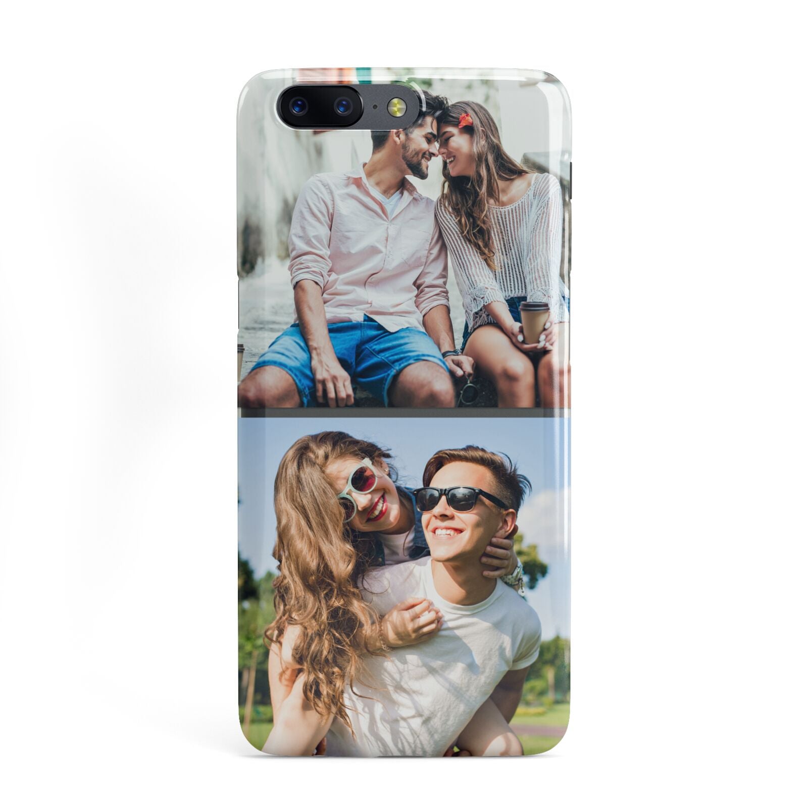 Personalised Two Photos Collage OnePlus Case