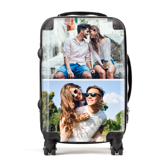 Personalised Two Photos Collage Suitcase