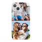 Personalised Two Photos Collage iPhone 13 Full Wrap 3D Snap Case