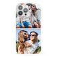 Personalised Two Photos Collage iPhone 13 Pro Max Full Wrap 3D Snap Case