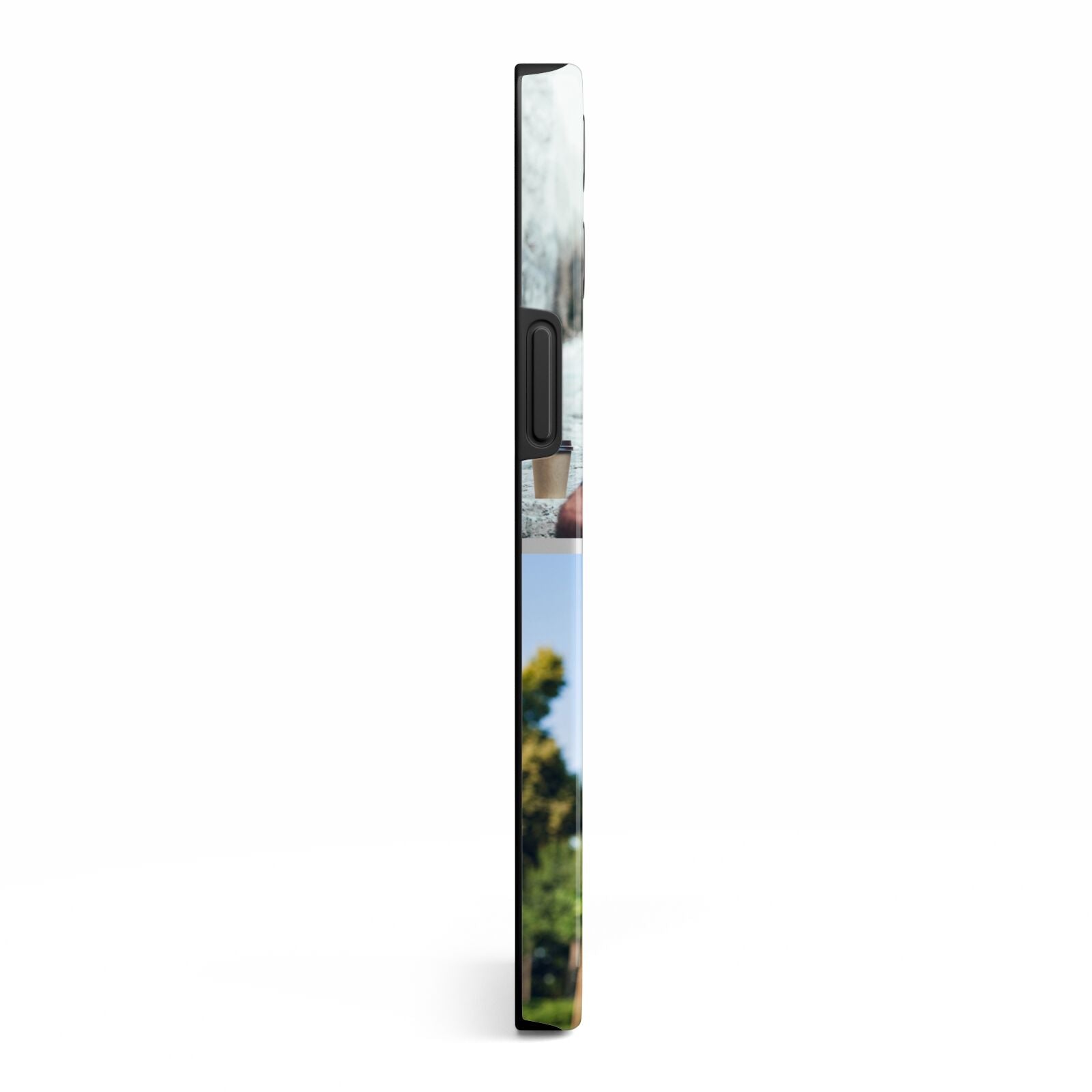Personalised Two Photos Collage iPhone 13 Pro Max Side Image 3D Tough Case