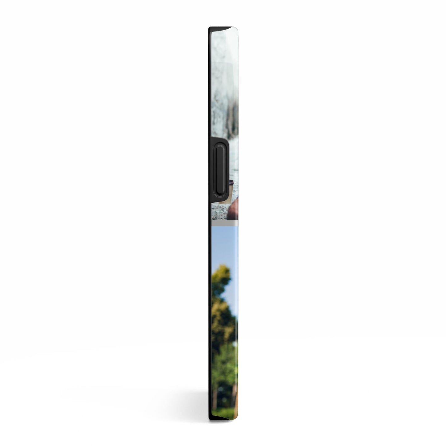 Personalised Two Photos Collage iPhone 13 Side Image 3D Tough Case