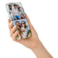Personalised Two Photos Collage iPhone X Bumper Case on Silver iPhone Alternative Image 2