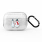 Personalised Two Snowmen AirPods Pro Glitter Case