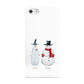Personalised Two Snowmen Apple iPhone 5 Case