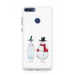 Personalised Two Snowmen Huawei P Smart Case