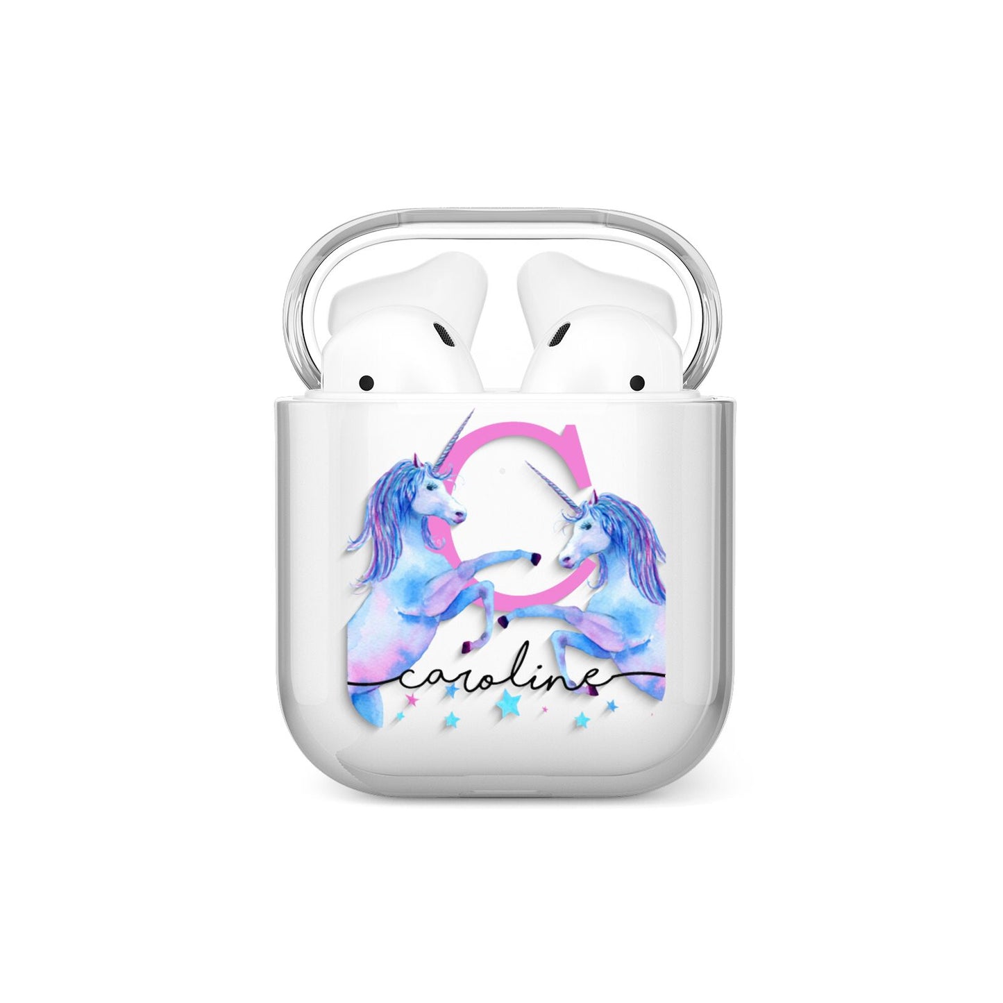 Personalised Unicorn AirPods Case