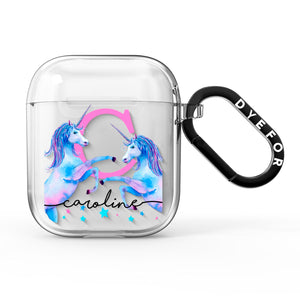 Personalised Unicorn AirPods Case