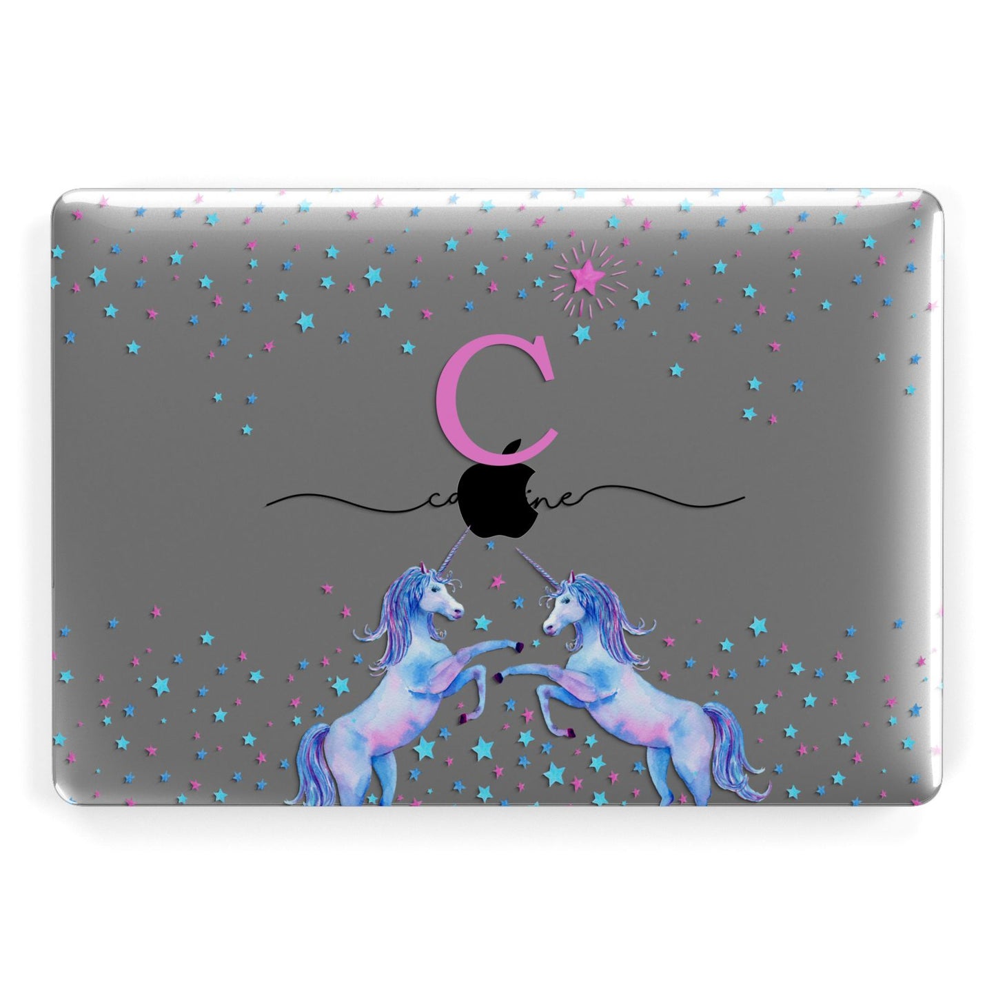 Personalised Unicorn Apple MacBook Case