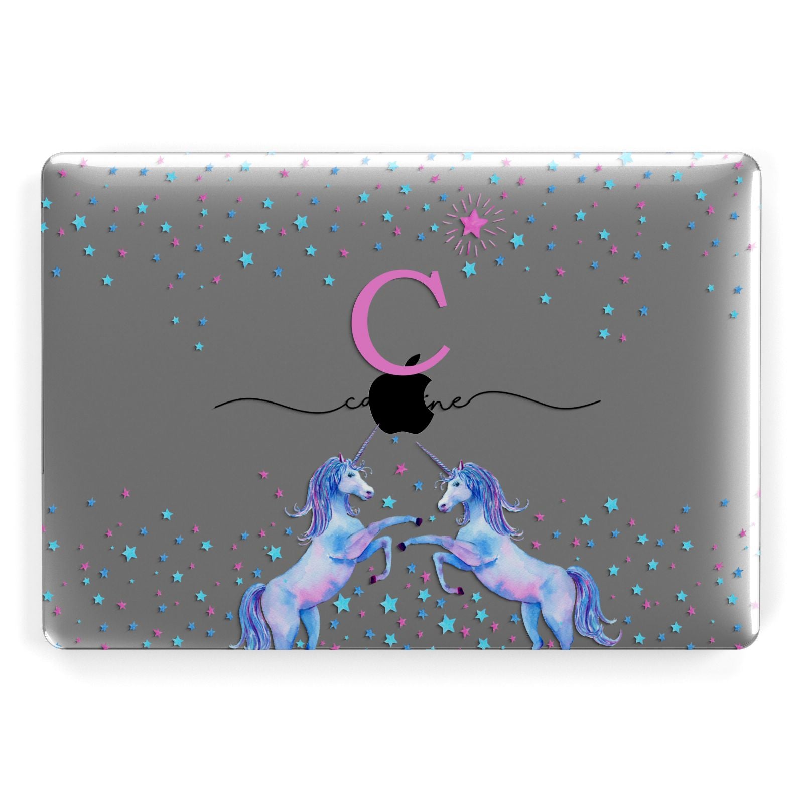 Personalised Unicorn Apple MacBook Case