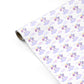 Personalised Unicorn Cloud Name Personalised Gift Wrap