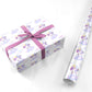 Personalised Unicorn Cloud Name Personalised Wrapping Paper