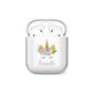 Personalised Unicorn Face AirPods Case