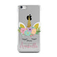 Personalised Unicorn Face Apple iPhone 5c Case