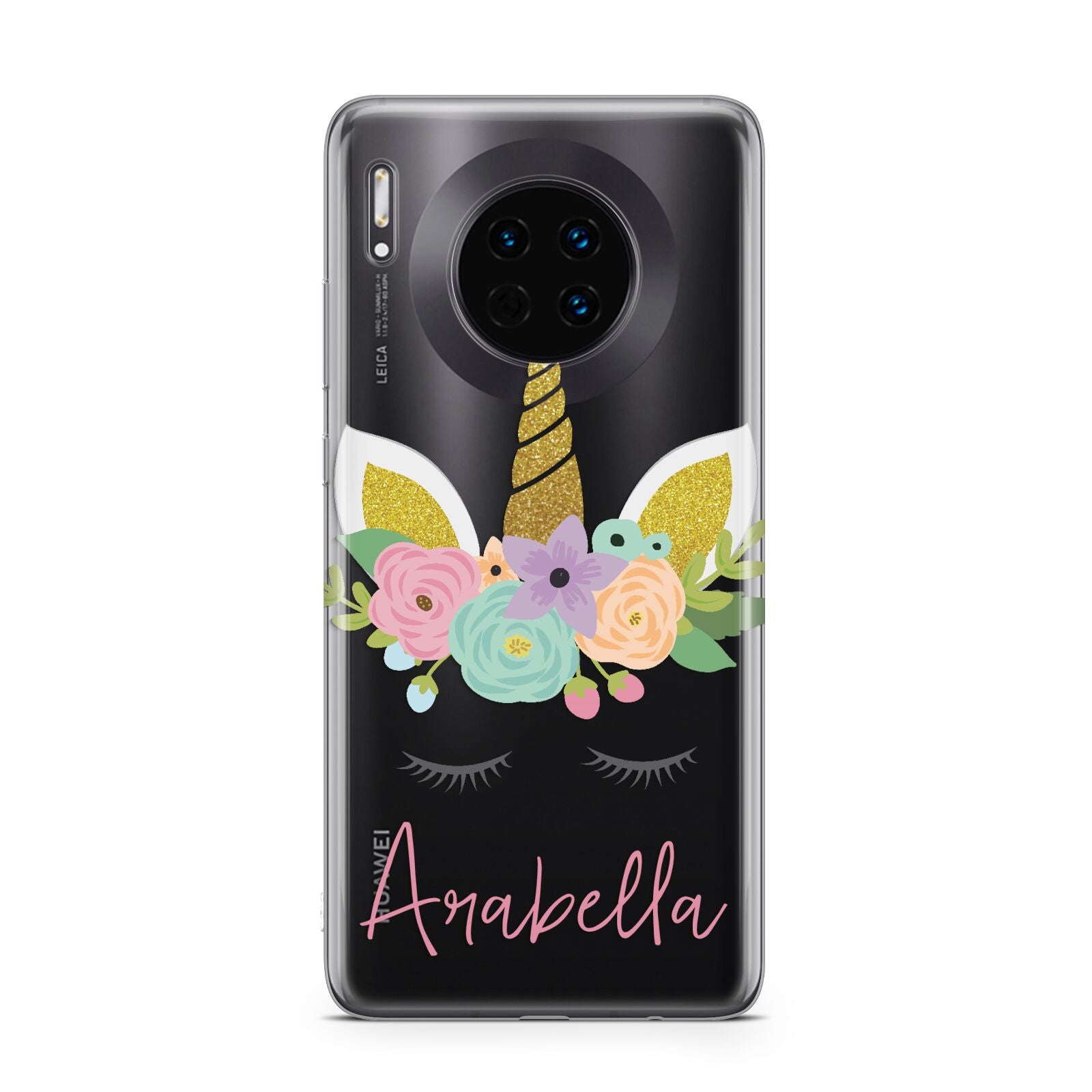 Personalised Unicorn Face Huawei Mate 30