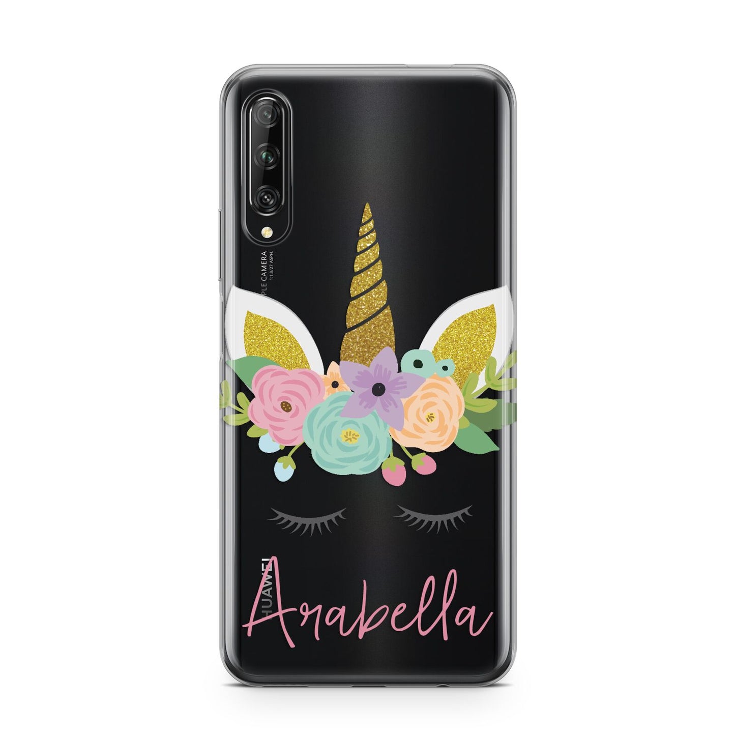 Personalised Unicorn Face Huawei P Smart Pro 2019