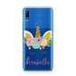 Personalised Unicorn Face Huawei P Smart Z