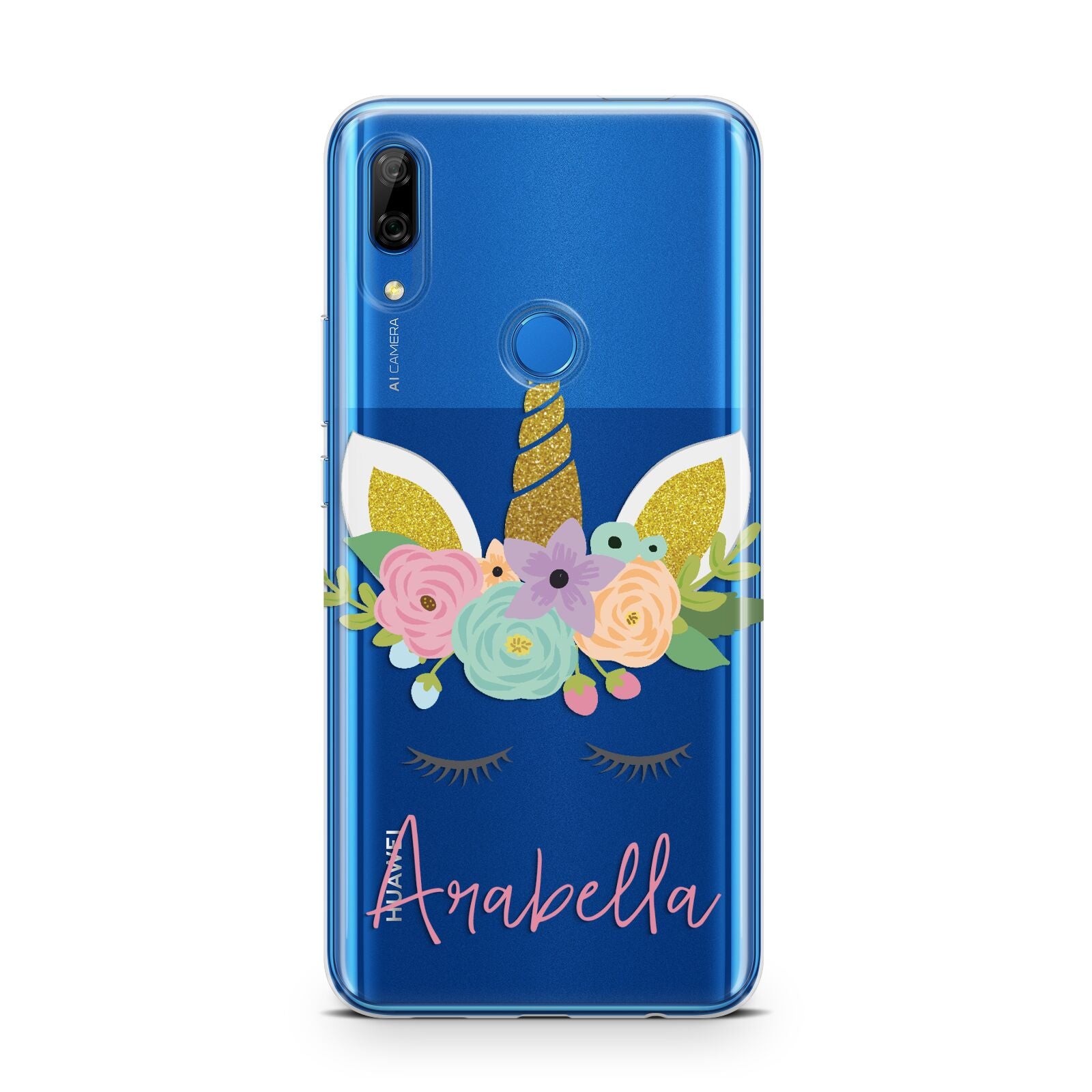 Personalised Unicorn Face Huawei P Smart Z