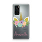 Personalised Unicorn Face Huawei P40 Phone Case