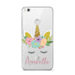 Personalised Unicorn Face Huawei P8 Lite Case