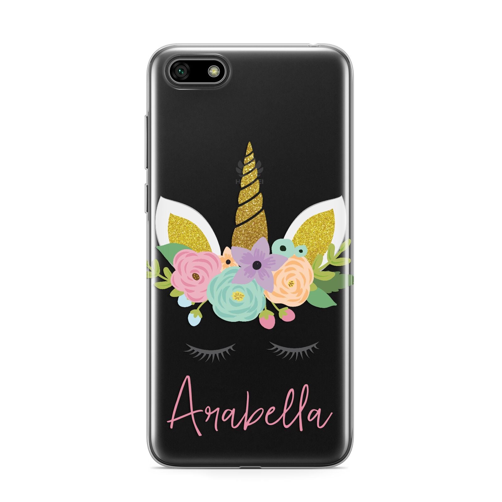 Personalised Unicorn Face Huawei Y5 Prime 2018 Phone Case