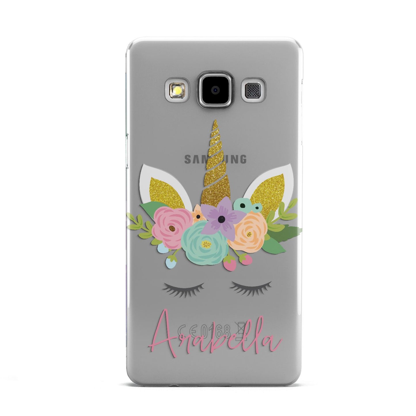 Personalised Unicorn Face Samsung Galaxy A5 Case