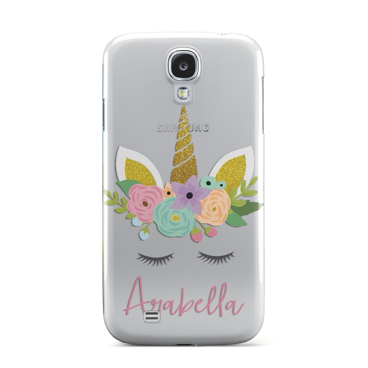 Personalised Unicorn Face Samsung Galaxy S4 Case