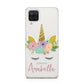 Personalised Unicorn Face Samsung M12 Case